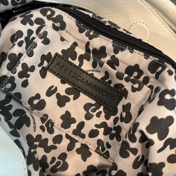 Rebecca Minkoff Bag Darren Leather Studded Fringe Satchel - Picture 11 of 17